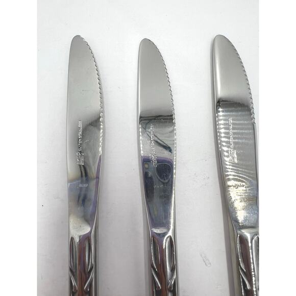 Vintage ECKO Stainless Knife Set of 4 - Picture 3 of 5